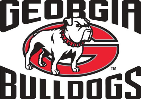 Georgia Bulldogs Colors Logo Uga Pinterest Georgia Bulldogs