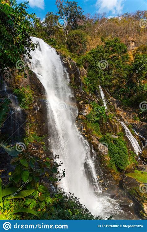 Wachirathan Waterfall Doi Inthanon National Park Chiang Mai Thailand