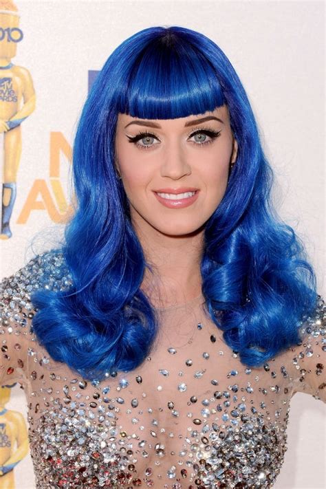 Katy Perrys Rainbow Of Hair Colors Through The Years Photos Vanity Fair