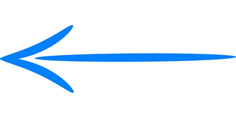 Arrow Left Blue · Free Vector Graphic On Pixabay