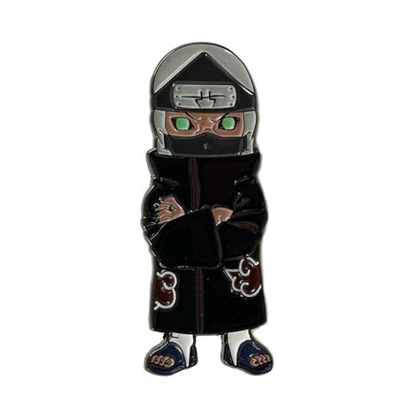 Naruto Kakashi Hatake Chibi Enamel Pin — Distinct Pins