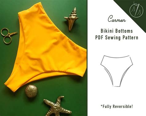 Motif Bikini Bikini Top Pattern Triangle Bikini Lingerie Couture Sewing Lingerie Swimwear