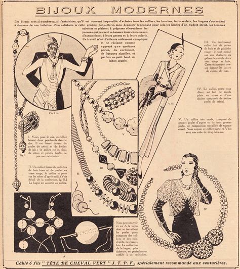A Few Threads Loose La Mode Française From January 1932