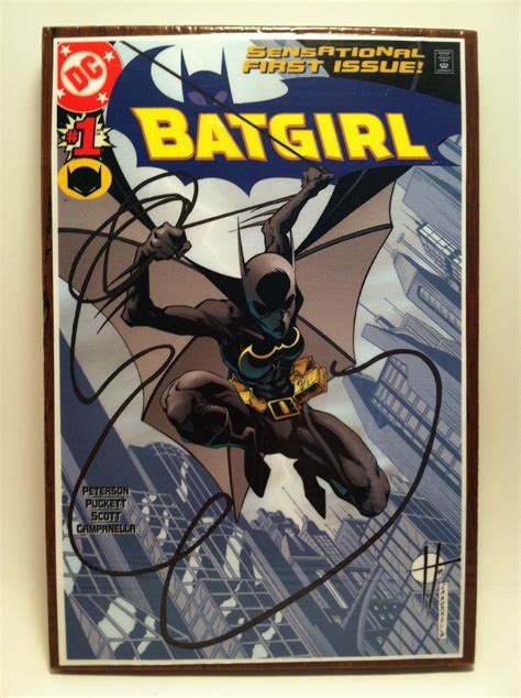 Batgirl Magnet Dc Comic Book Cover
