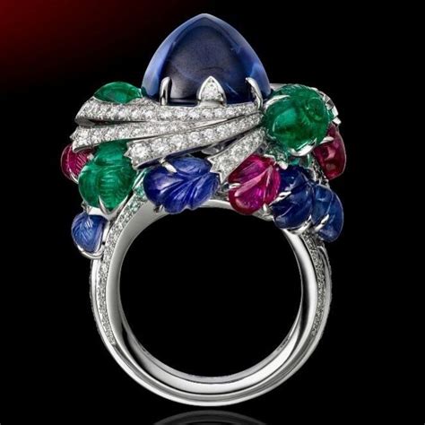 Cartier Tutti Frutti Ring Cartier Diamond Jewelry Designs