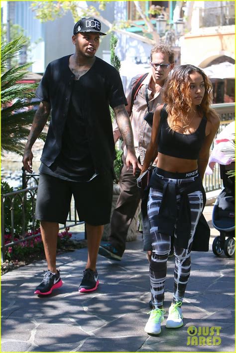 Chris Brown And Karrueche Tran Look Like A Happy Couple In La Photo