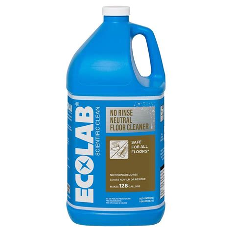 Reviews For Ecolab 1 Gal No Rinse Neutral Floor Concentrate Cleaner