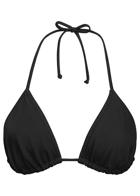 Bahama String Bikini Top In Black Beauty Bikini Venus