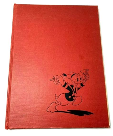 Vintage Walt Disney Donald Duck Hardcover Book Comic Strip 1978 1799