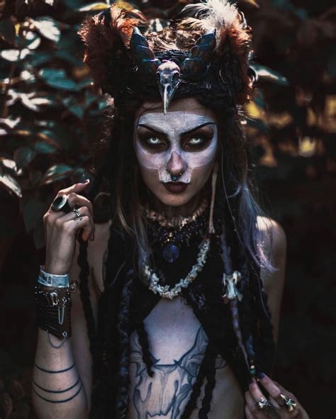 Voodoo Priestess Costume Voodoo Costume Queen Costume Voodoo Makeup Witch Makeup Voodoo