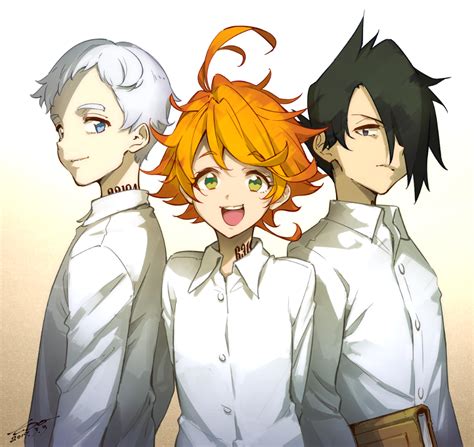 The Promised Neverland Norman Emma Ray Anime Anime Images