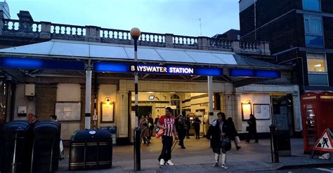 Bayswater Underground Railroad Station In London · Free Stock Video