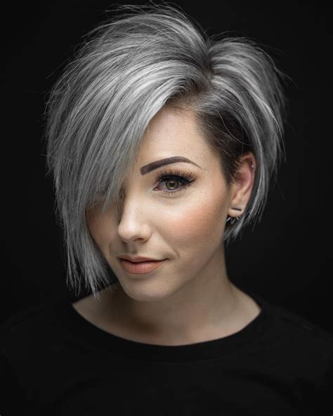 Short Grey Haircuts Latest Short Haircuts Short Hairstyles For Women