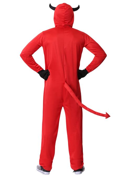 Mens Devil Jumpsuit Costume