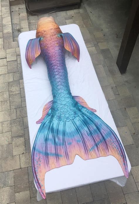 Signature Line Full Silicone Mermaid Tail Etsy In 2021 Silicone