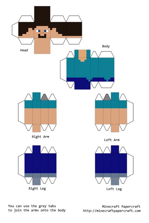 The Instructions For How To Make An Origami Character From Minecraft