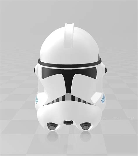 Star Wars Phase 2 Clone Trooper Helmet 3d Printable Model