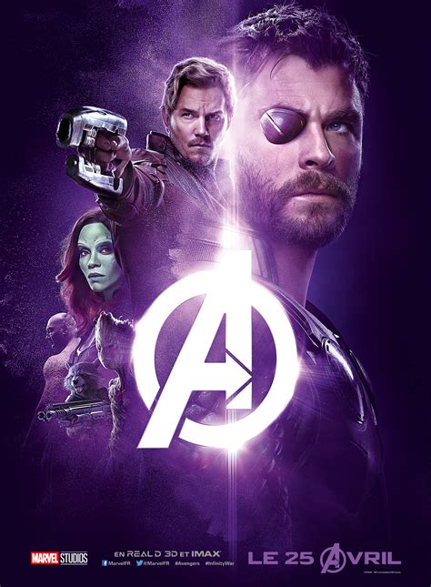 Avengers Infinity War Nouveaux Posters Zickma