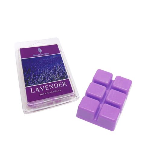 Sense Aroma Lavender Wax Melts Pack Of 6 Es 405 Candle Emporium