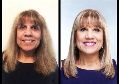 Before And After Makeover Of Our Client Who Is Over 60 Age Perfect
