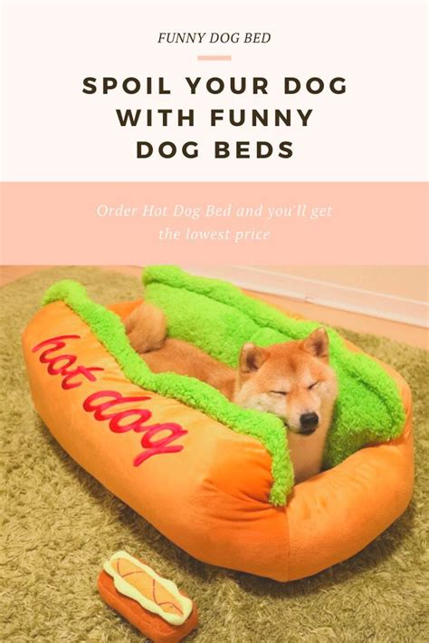 Hot Dog Dog Bed Funny Dog Beds Dogmegacom Funny Dog Beds
