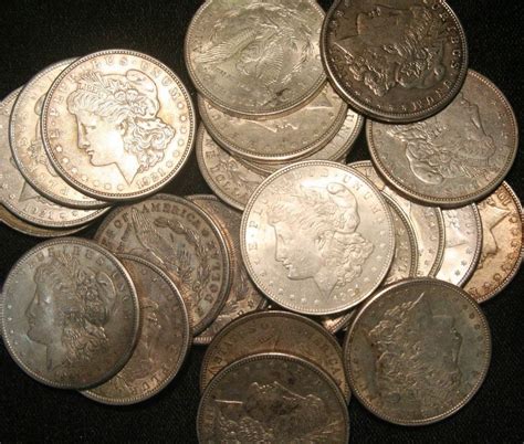 Details About 1921 Morgan Silver Dollars 90 Circulated Us Coin
