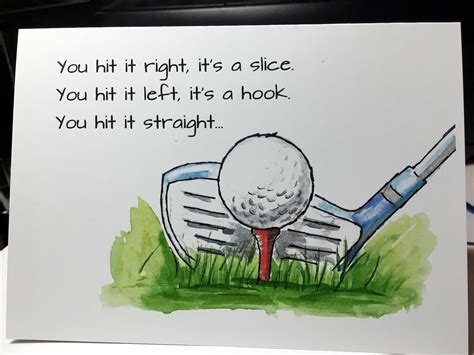 Another Humorous Golf Card Card For Golfer Birthday Card Etsy
