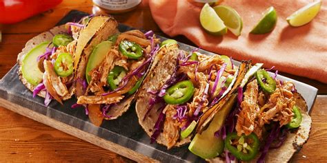 This chicken taco recipe will soon be one of your favorite quick and easy dinners because it's a crock pot chicken taco. Best Crock-Pot Chicken Tacos Recipe - How To Make Slow ...