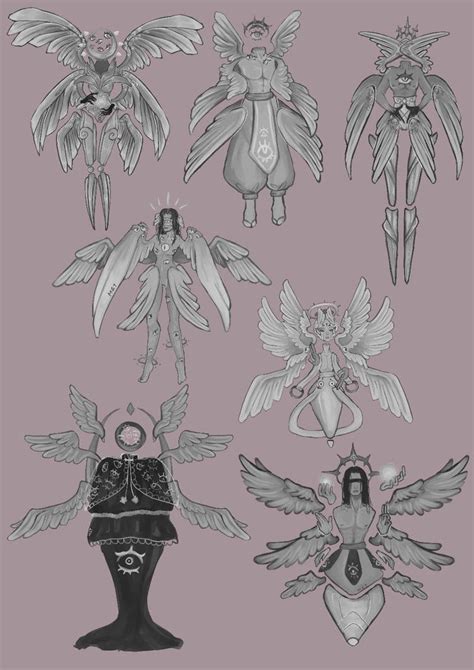 Bible Accurate Inspired Angels By Silkcitrus30 On Deviantart