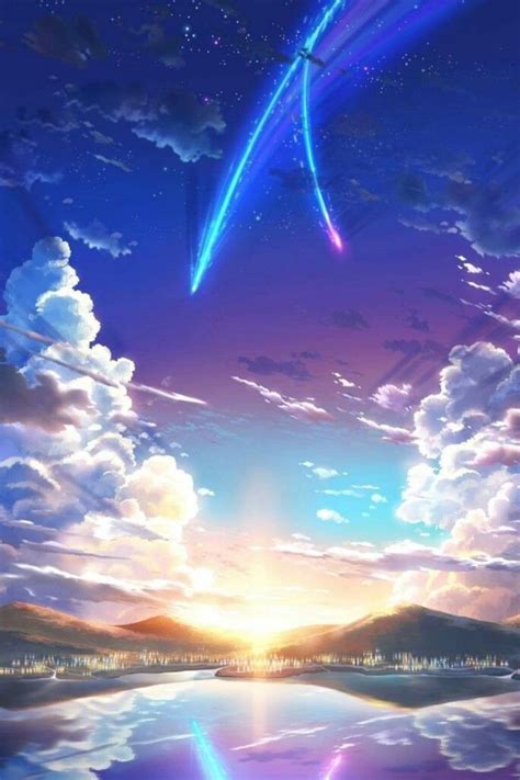 Comet Tiamat 君の名は 背景 ファンタジーな風景 風景の壁紙