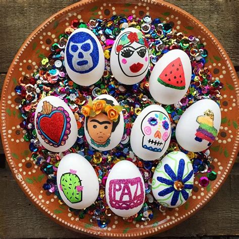 Mexican Easter Eggs—artelexia Style Easter Eggs Crafts Easter