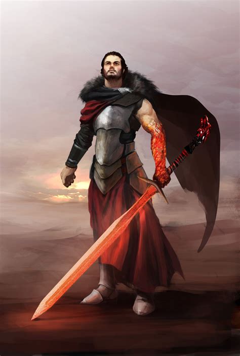 Azor Ahai Fantasy Character Design Fantasy Characters Fantasy Warrior