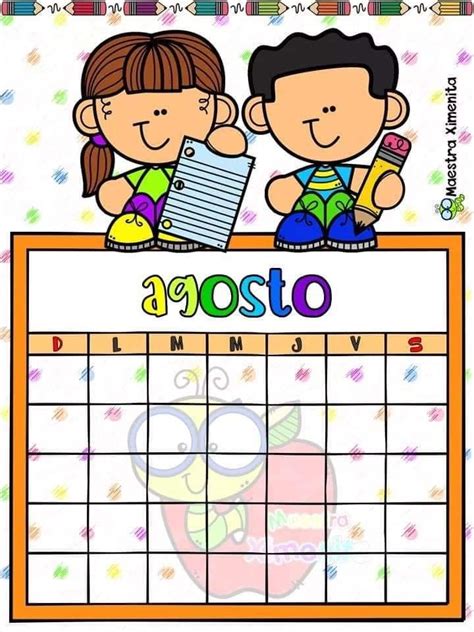 Pin De Maestra Anita En Calendarios Cumpleaños Y Horarios De Clases