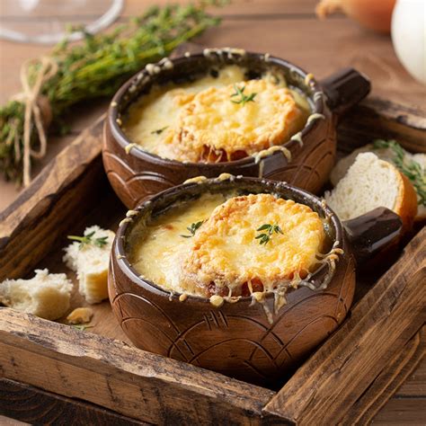 Recette de soupe à loignon gratinée allégée