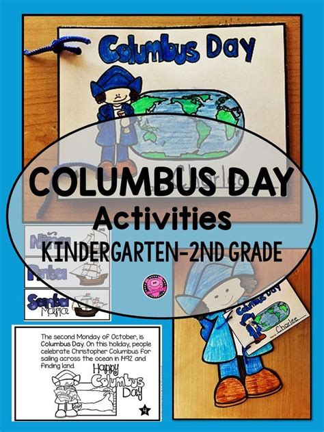 Christopher Columbus Day Craft And Activities Kindergarten And First