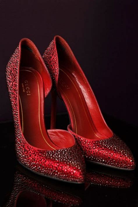 Red Gucci Wedding Shoes Photo By Boyfriend Girlfriend Heels Red