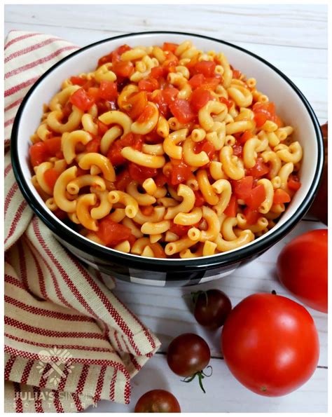 Macaroni And Tomatoes Recipe Julias Simply Southern
