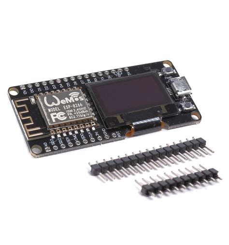 D Duino V1 Esp8266 And Nodemcu Module With 096 Oled Display