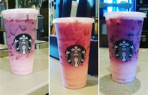 Starbucks Pink Purple Drink Ombré Deliciousness Part 2 Starbucks