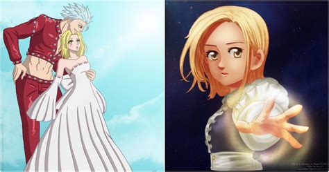 Seven Deadly Sins 10 Pieces Of Elaine Fan Art That Are Simply Adorable