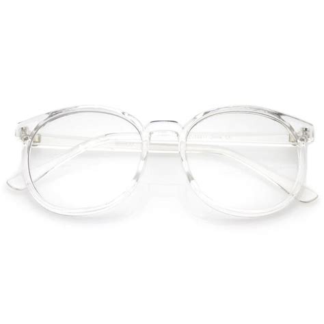 retro indie dapper round p3 clear lens glasses zerouv clear glasses frames women glasses