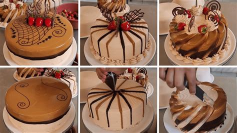 Ideas Para Decorar Tortas Con Chocolate Y Dulce De Leche O Arequipe Youtube