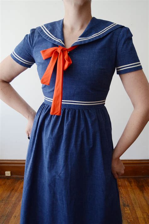 1960s Sailor Dress Xss
