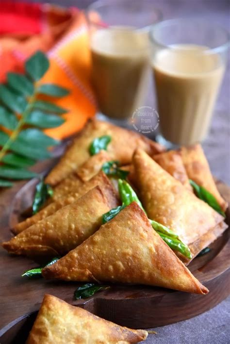 Onion Samosa Irani Samosa Hyderabadi Onion Samosa Cooking From Heart