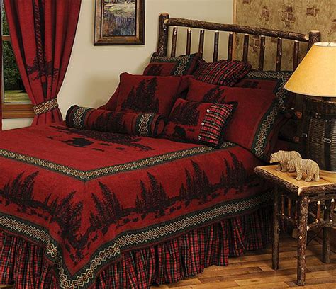 The must have winter item: Rustic Cabin Furnishings Luxury Bedding
