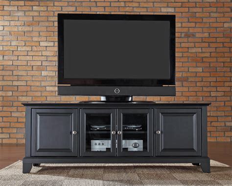 Crosley Furniture Newport 60in Low Profile Tv Stand In Black