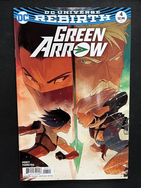 Green Arrow 4 Rebirth Vfnm Dc Comics C136a Comic Books Modern Age