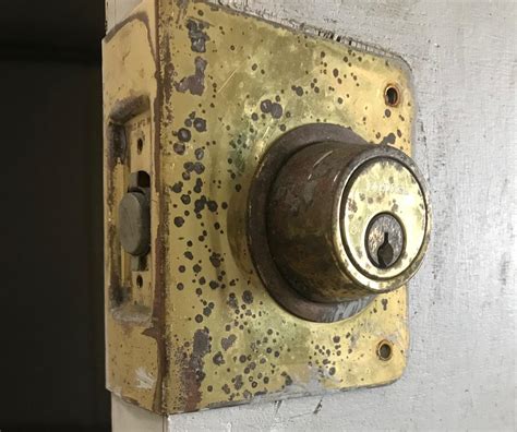 How To Remove Old Schlage Deadbolt Lock Home Improvement Stack Exchange