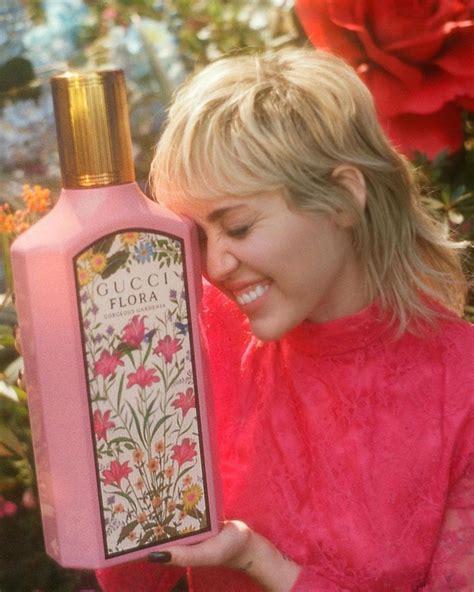 Miley Cyrus For Gucci Flora Fantasy Fall 2021 Campaign Hawtcelebs