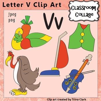 Scroll to select from the following gifts or things to buy that start. Alphabet Clip Art Letter V - Items start with V - Color ...